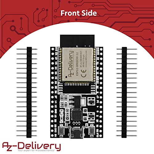 AZDelivery 3 x ESP-32 Dev Kit C V4 Ongeoldeerde Versie compatibel met Arduino Inclusief E-Book! - Afbeelding 3