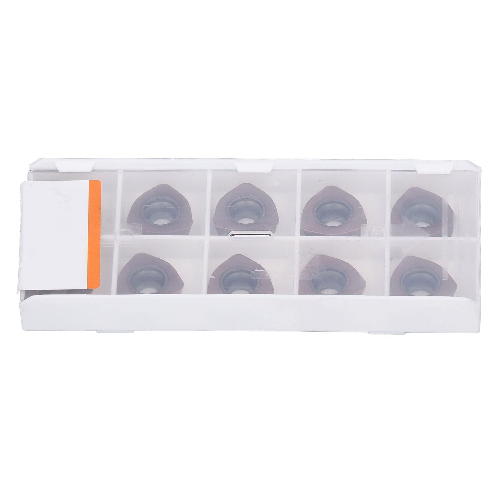 10 pezzi inserti per tornitura in metallo duro lame per fresa per tornio ad alta precisione rivestite in bronzo per lavorazione di acciaio ghisa utensili CNC usura durevole