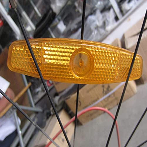 CHUANGOU 12 pièces réflecteurs de Rayons vélo , Feuille réfléchissante pour vélo , Rayons de sécurité pour vélo , pour la sécurité du vélo de Route en VTT.Catadioptres - Image 4