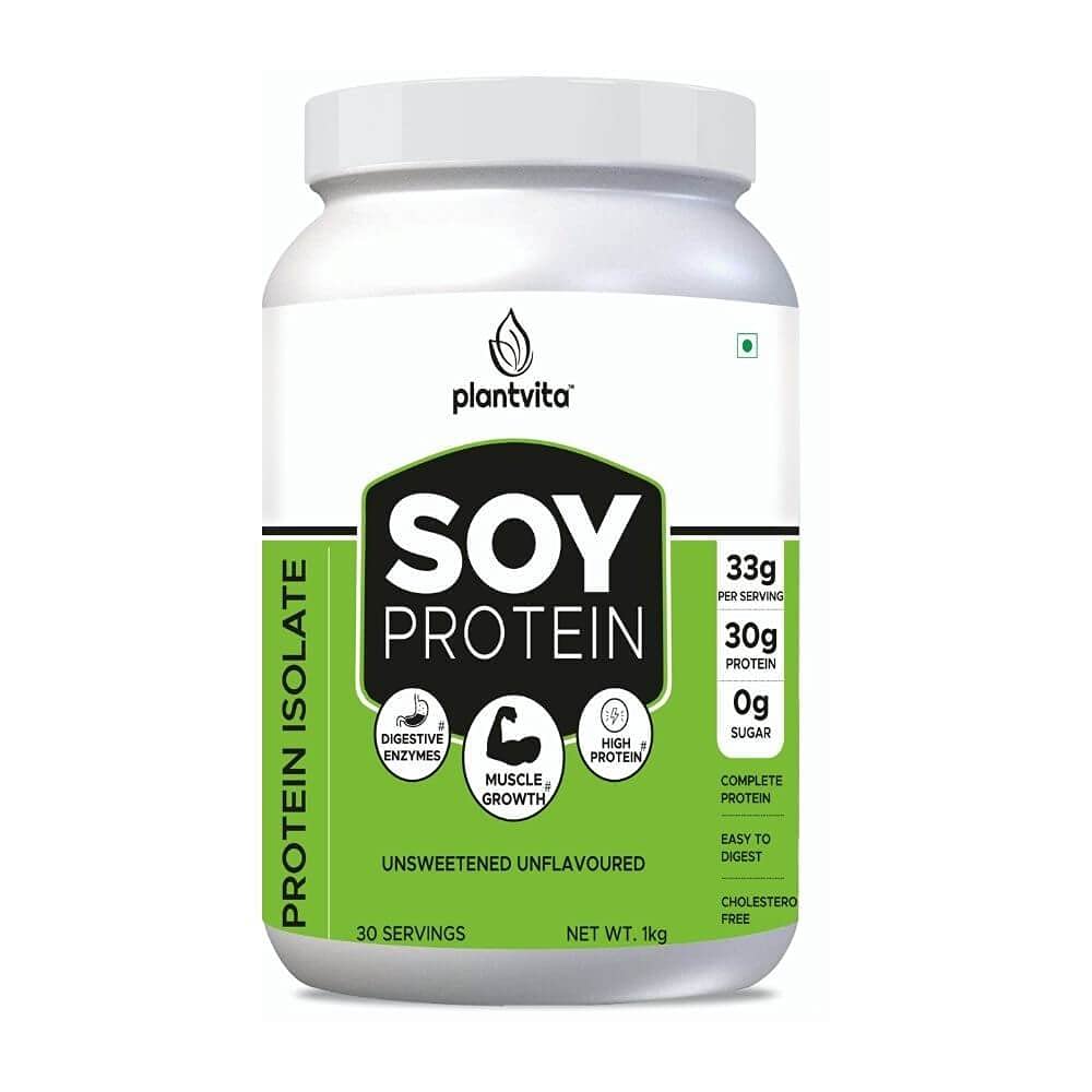 Buy Vita Soy Protein 1Kg Unflavoured & Unsweetened based 27g