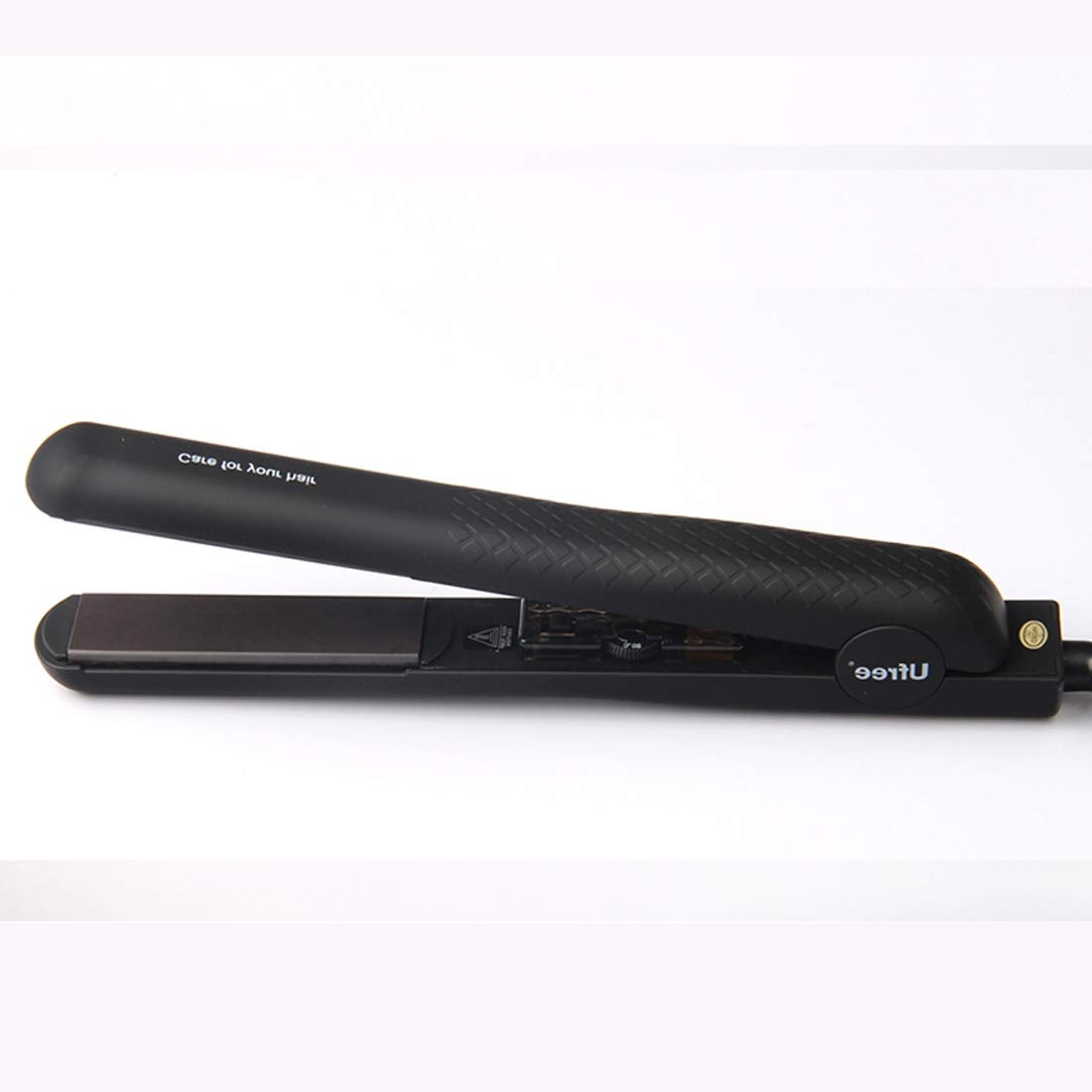 Amazon.com: Ufree U-330 - Plancha de cerámica regulable a temperatura para  peluquería eléctrica de madera contrachapada para cabello, enchufe de la UE  (negro) Xone Alexander : Belleza y Cuidado Personal