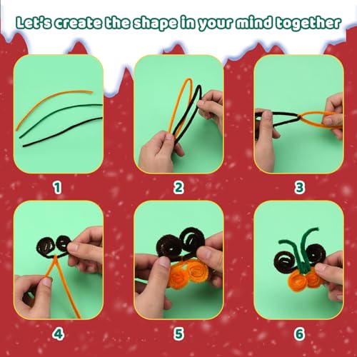 Image of Hssugi Pipe Cleaners, 100PCS Dark Brown Pipe Cleaners Craft Supplies | Pipe Cleaners Bulk Fuzzy Sticks for DIY Art and Craft Projects Home Decoration