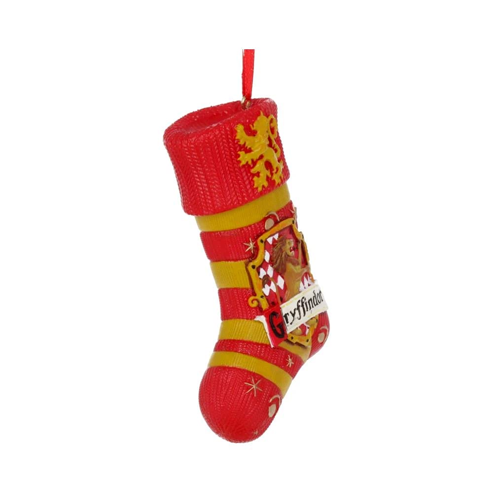 Nemesis Now Oficjalnie licencjonowana ozdoba wisząca z motywem Harry'ego Pottera Gryffindor, żywica, czerwona