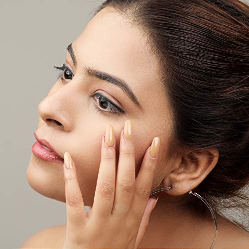 Image of Pale Nude Professional Nail Polish | Long Lasting, Quick Dry, Chip Resistant, High Shine Nail Paint | Smooth & Easy Application, Vibrant Trendy Shades for Women & Girls Party Daily Use 15ml