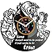 Produktbild EVEVO Beauty and The Beast Wanduhr Vinyl Schallplatte Retro-Uhr Handgefertigt Vintage-Geschenk Style Raum Home Dekorationen Tolles Geschenk Wanduhr Beauty and The Beast