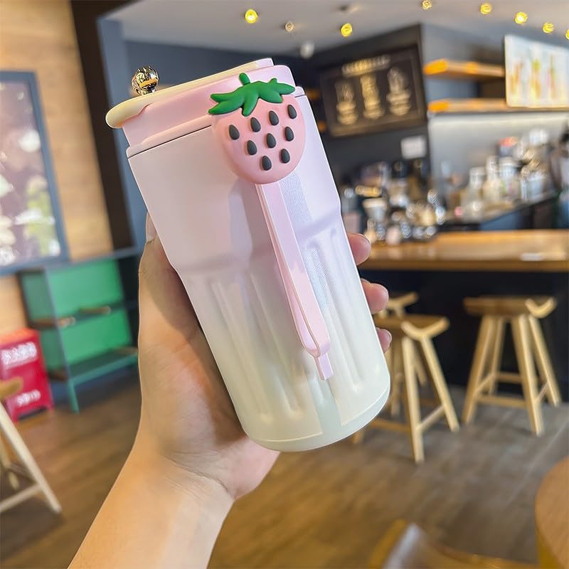 Water Bottle Flask Stainless Steel Flask for Hot Drink 450mL