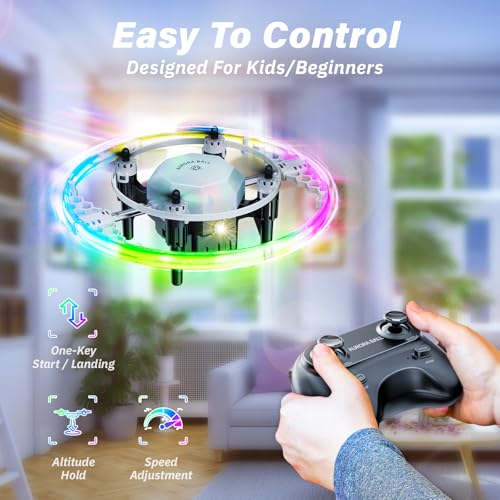 Drones for Kids, 2025 Mini RC Drone Quadcopter with 360 Degree Flip, 90 Degree Surround Flight, 8, 9, 10, 11, 12 Years Old Boys and Girls Ideal Gift Toys - Image 7