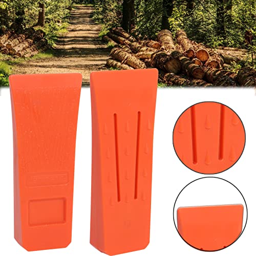 6'' Felling Wedges Set for Chainsaw - ABS Plastic Wood Splitting Tree Cutting Wedge, Logging Supplies Tools(6 Packs)