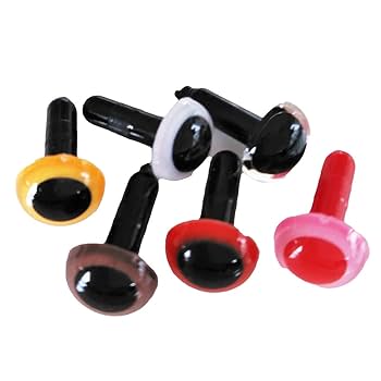 Amazon | さし目・眼◇ぬいぐるみ、あみぐるみのクリスタルアイ