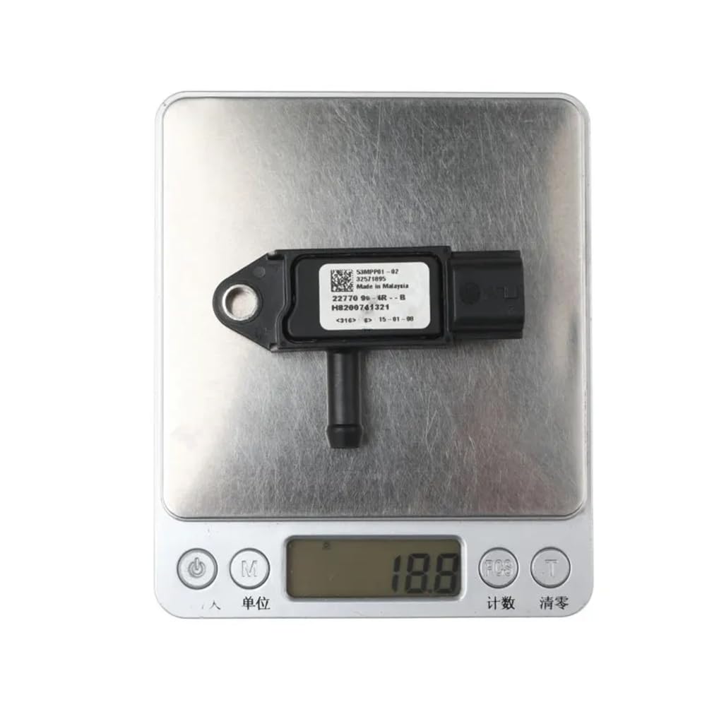 Capteur Pression Différentielle DPF Riloer - 22770-9604R - Compatible Renault, Dacia, Nissan