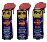 WD-40 Spray multifunción 3 x 180 ml aceite multiusos disolvente de óxido
