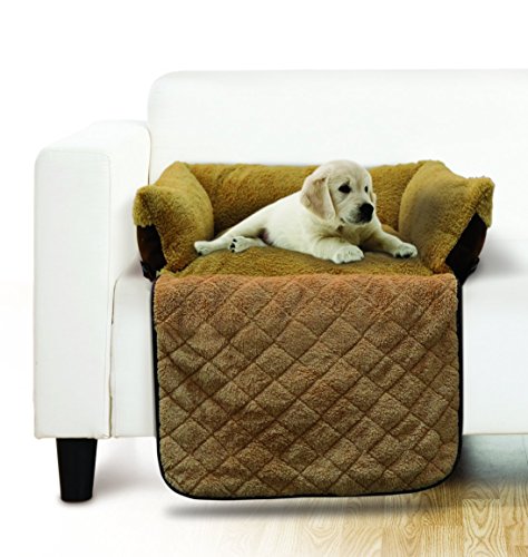 Jobar - Sofá Cama para Mascotas, Lavable y Duradero, Color marrón