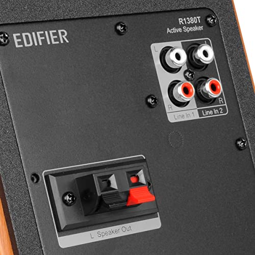 Edifier R1380T Bois – Enceintes Studio bibliothèque Actives, Télécommande IR, 2 Entrées RCA, Prises Optique et Coaxiale… - Les Beatles, Paul McCartney, John Lennon, RIngo Starr, George Harrison Edifier R1380T Bois - Enceintes Studio bibliothèque Actives, Télécommande IR, 2 Entrées RCA, Prises Optique et Coaxiale… – Image 8