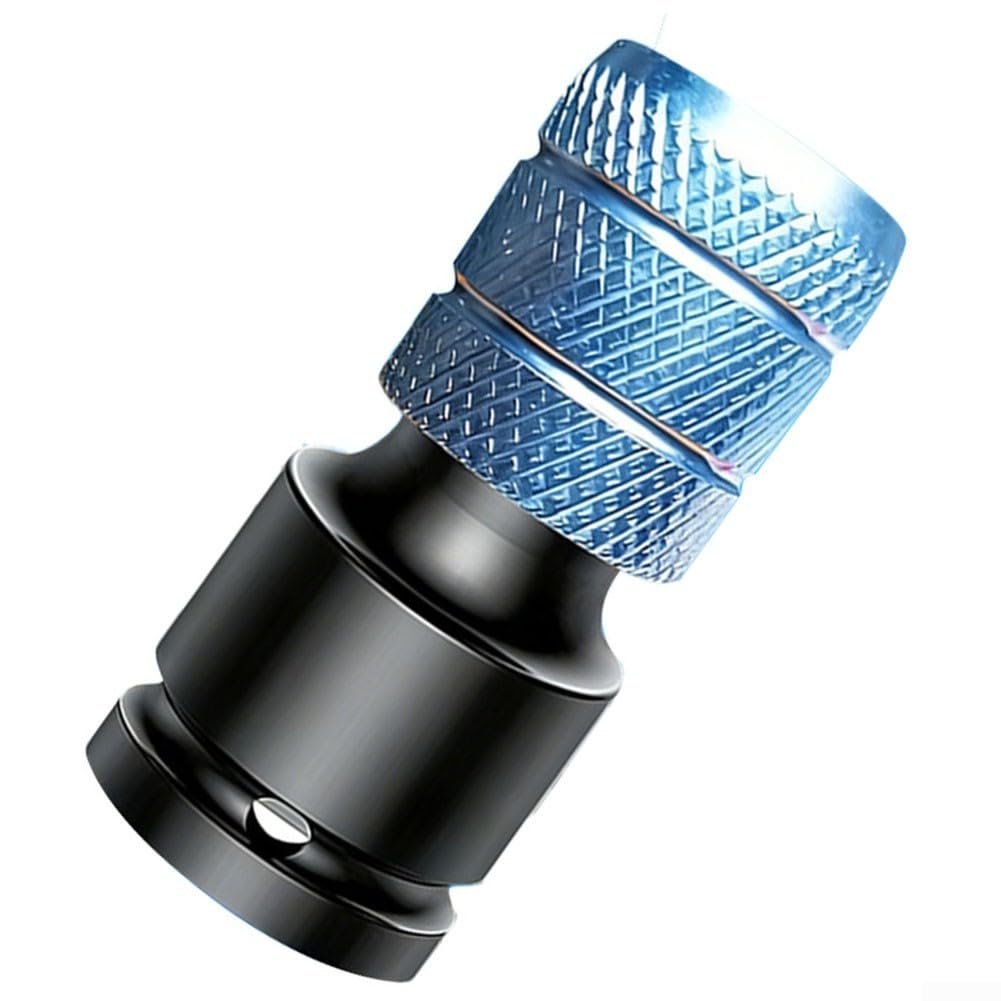 Niceminiwall Conversor para Impacto 1/2 Pulgada a Broca 1/4 Hex para Acero