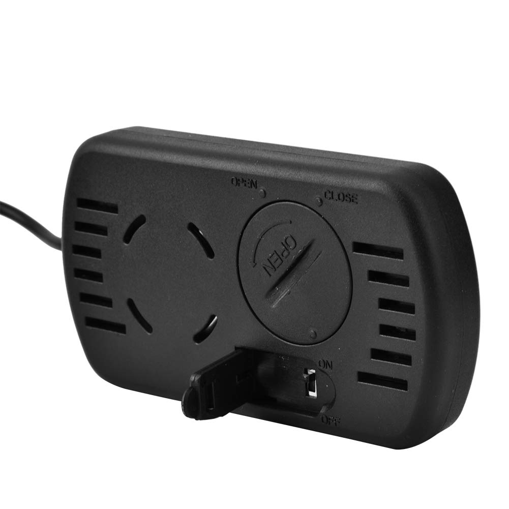 Tnfeeon Thermomètre, hygromètre, Affichage LCD numérique, thermomètre et hygromètre pour incubateur d'oeufs, réservoir de Reptiles, indicateur de température intérieure et d'humidité extérieure