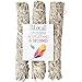 JL Local Wanderlust 9” White Sage Smudge Stick - Extra Large Smudging Wand Incense Stick for Cleansing, Purifying, Healing, Meditation, Yoga, Blessing (3 Pack)