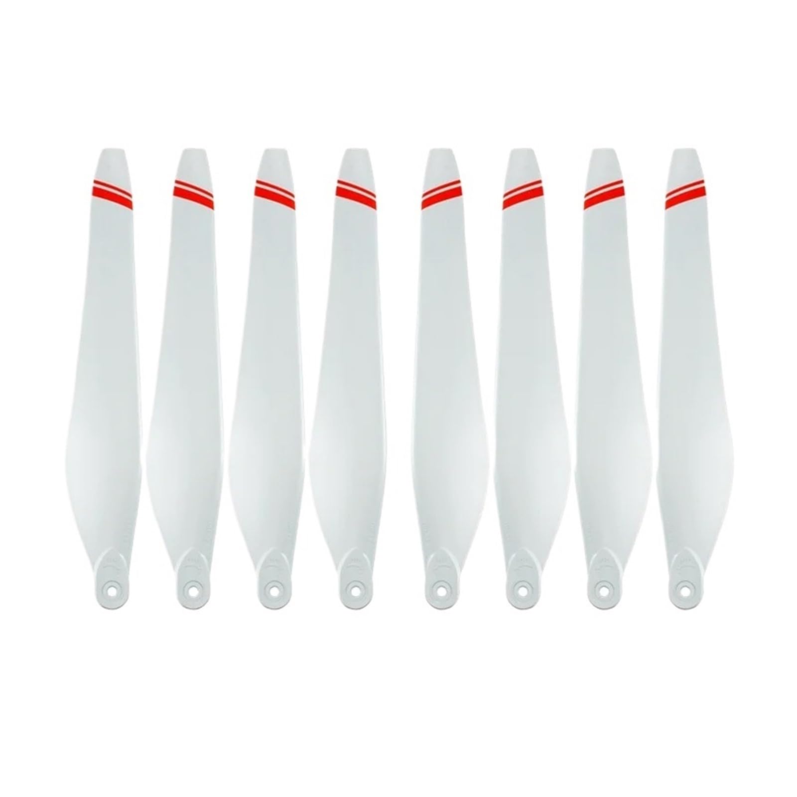 Drone Propeller, X9 3411 Kohlefaser-Propeller, weiße Drohnenblätter(4pcs CW and 4pcs CCW)