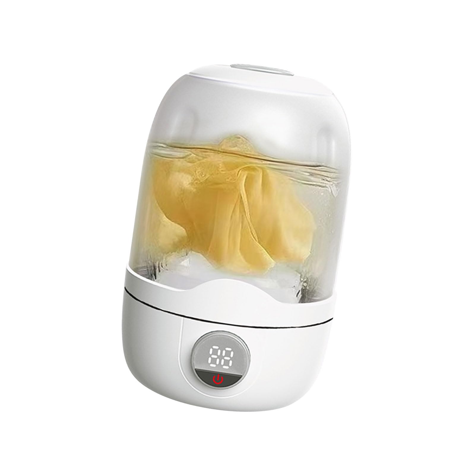 Maxtonser 1.1L Travel Washer Rechargeable Washer Underwear Cleaner For Underwear Camping Apartment Space Saving