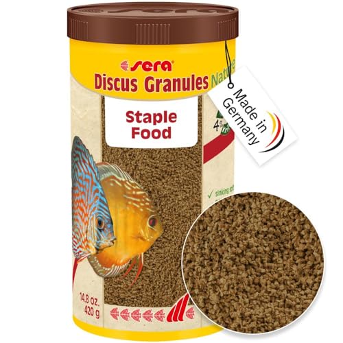 Sera 30 Discus Granules Fish Food Size: 1000 ML by