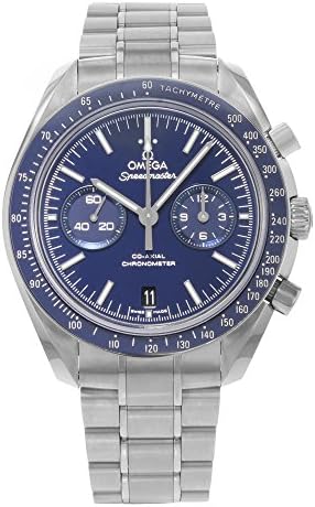 Omega Speedmaster Moonwatch Co-Axial Blue Dial Stainless Steel Mens Watch 31190445103001