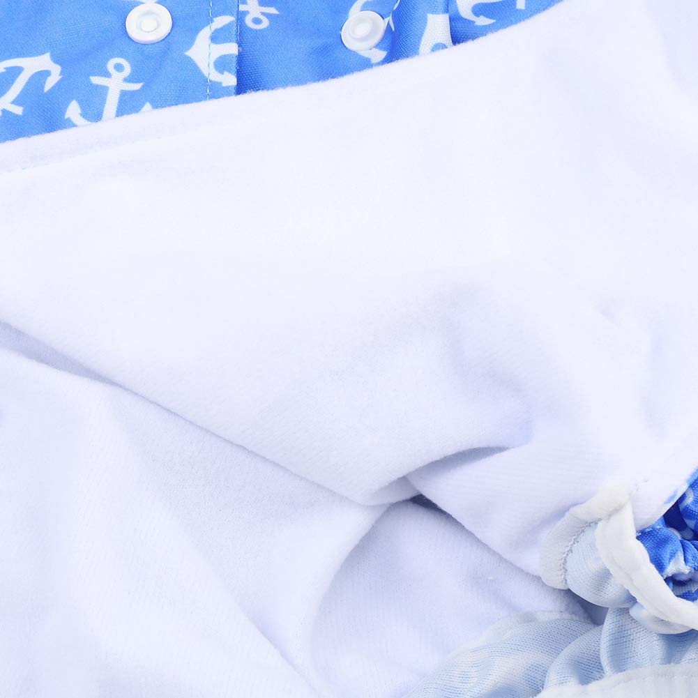 Pannolini per adulti lavabili riutilizzabili incontinenza biancheria intima regolabile traspirante anti-perdite pannolini per adulti per anziani