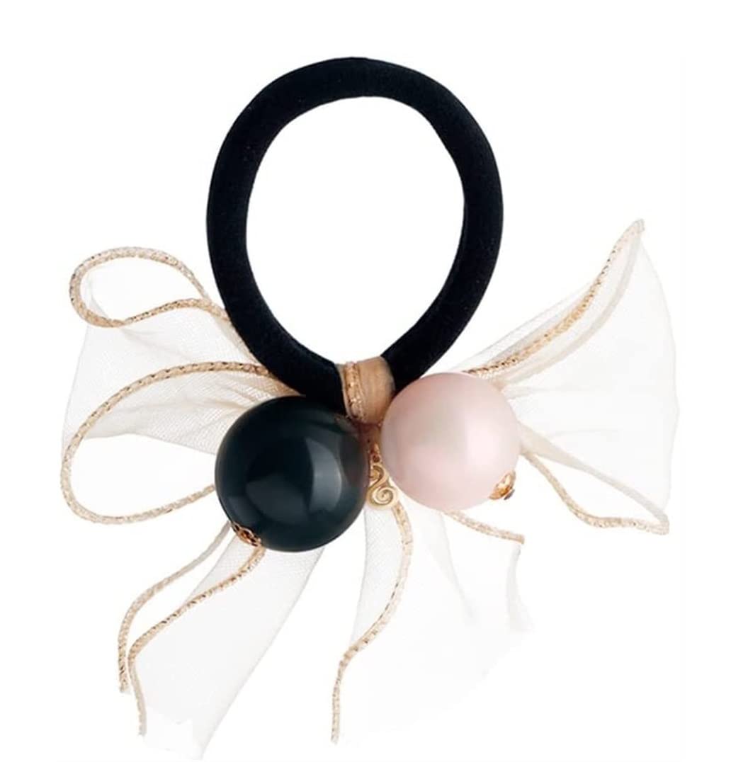 Feste Elastici Capelli Fiocco Per Capelli Elastico Per Anello Per Corda Per Ragazza Cavallo Per Decorazione Eleganti
