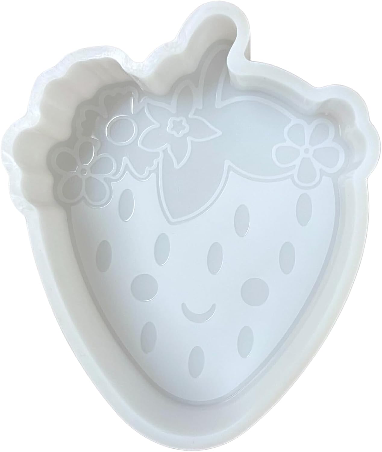 Strawberry Car Freshie Silicone Mold 4 x 3.25 x 1.2” inches Fruit Summer Tropical Bundle Beach for Scented Aroma Beads Oven Safe up to 450 F Freshie Supplies Drink Island