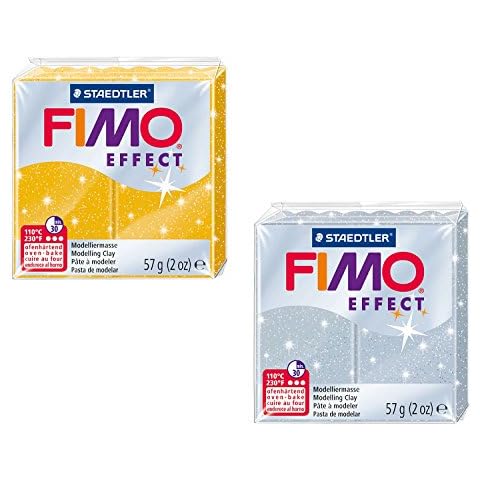 Pasta de modelar con purpurina efecto FIMO Cover