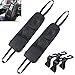 GZjiyu 2 Stücke Organizer Auto, Faltbare Autositz Organizer Seite mit 4 Stücke Auto Taschenhalter für Aufbewahrung Getränke Mobiltelefone Datenkabel