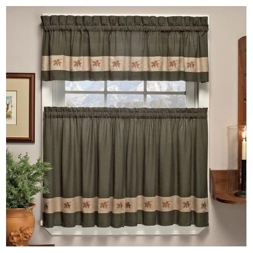 Country Green Valances Amazon Com