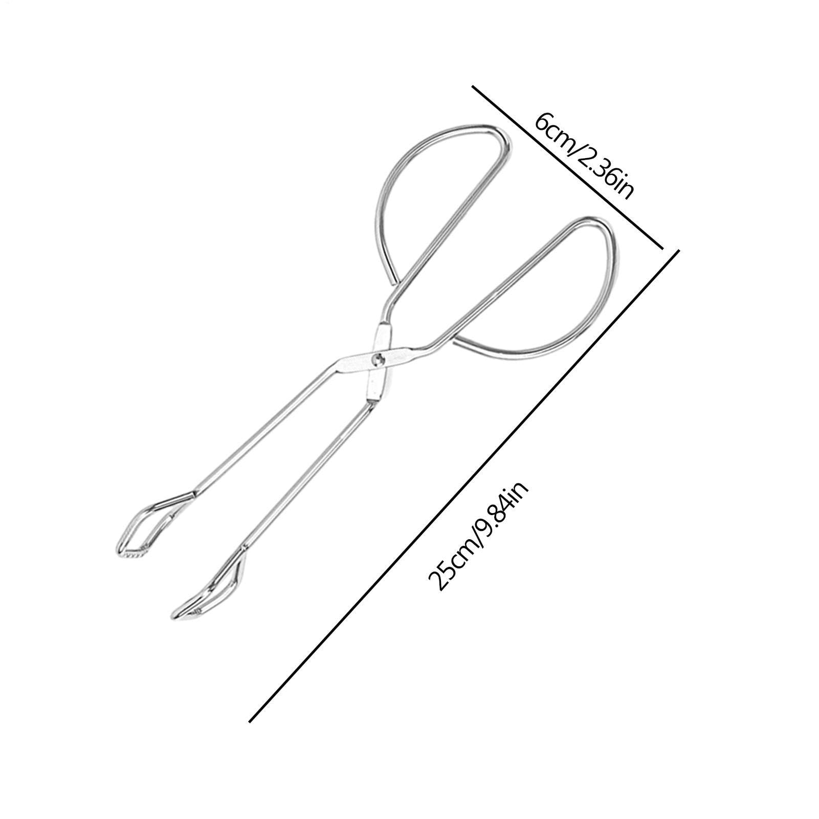 Pince de barbecue en acier inoxydable pour barbecue, pour jardin, pique-nique, camping, restaurant, hôtel, barbecue