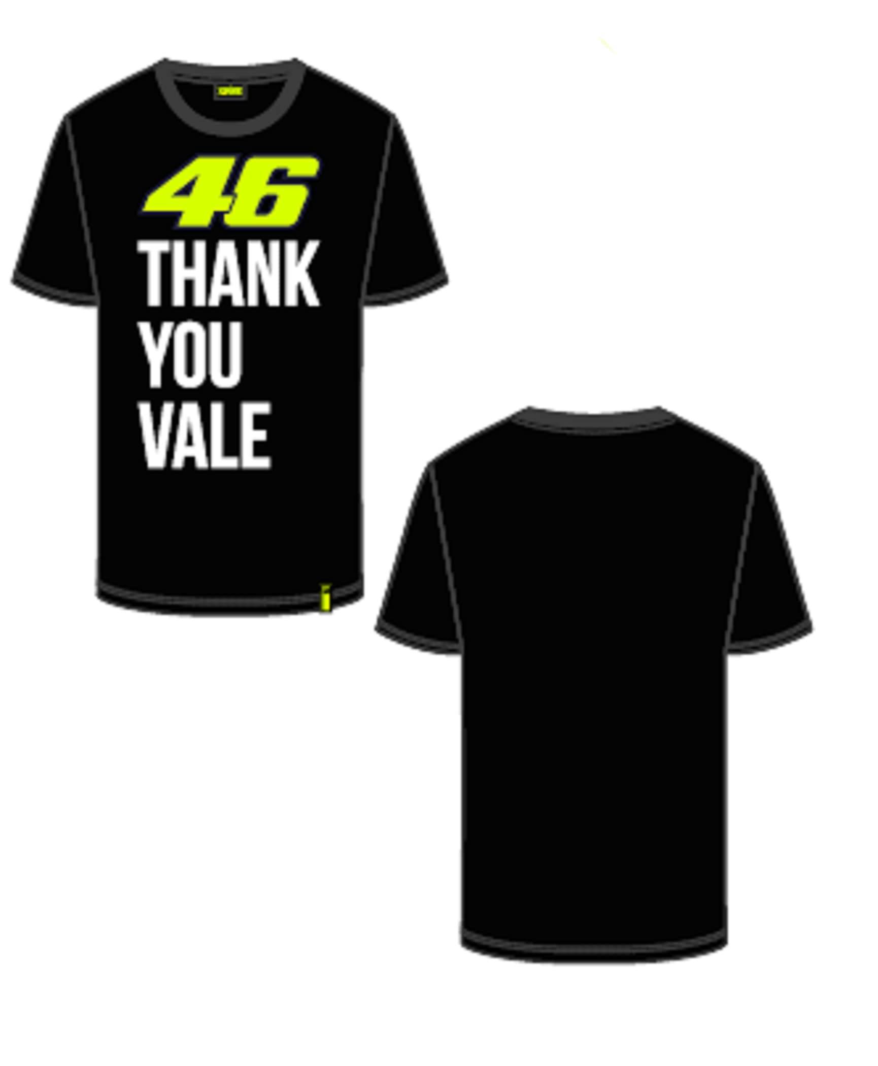 Valentino RossiMen's Thank You Vale T-Shirt