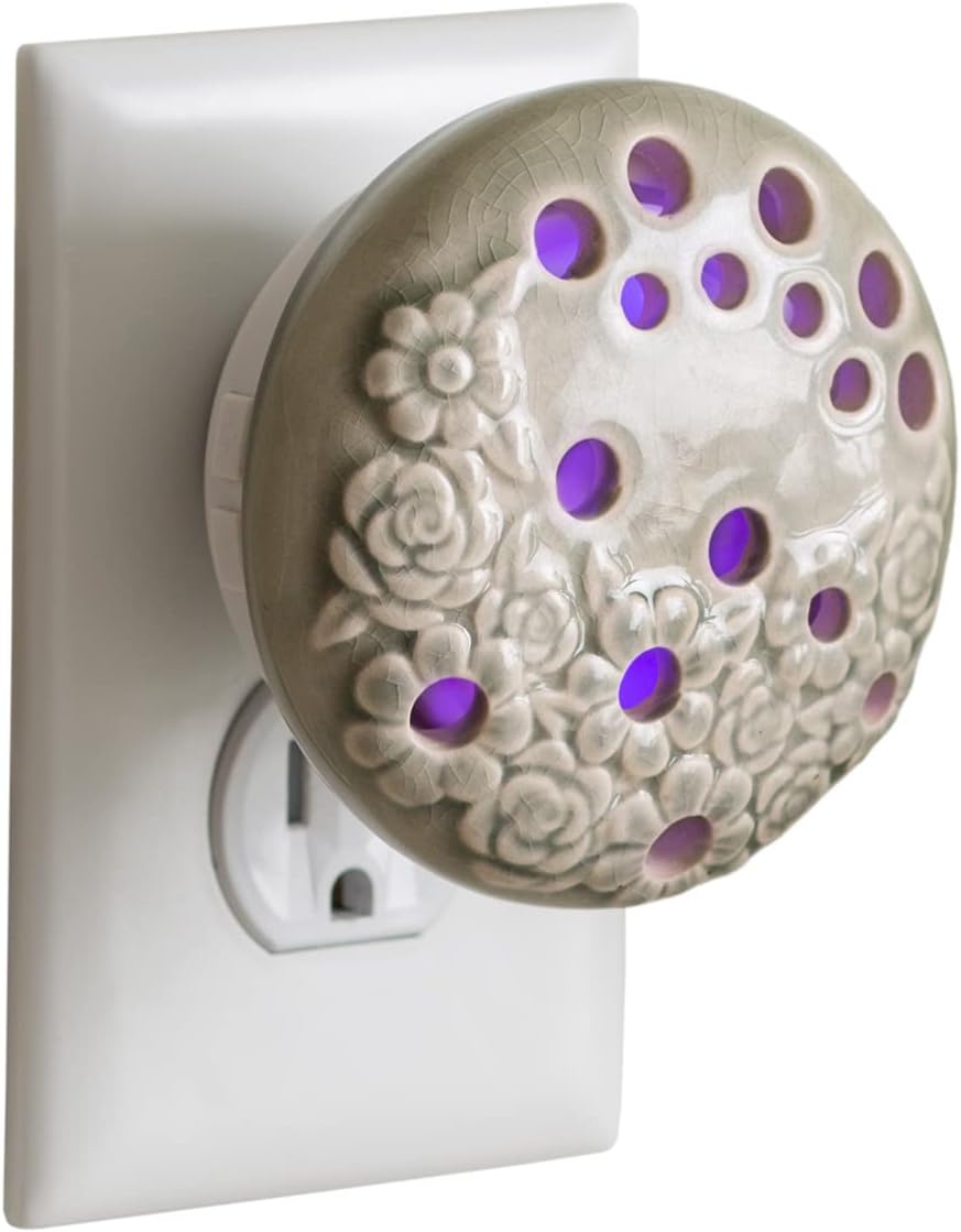 Airome Bloom Pluggable Essential Oil Diffuser, Ceramic