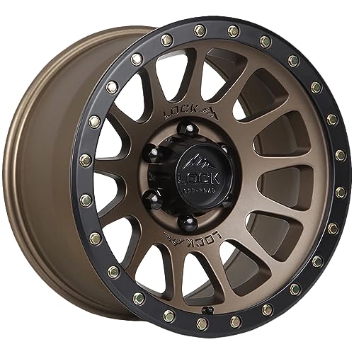 Lock Offroad Yosemite 20x10 5x127-18et 71.5 Matte Desert Bronze W/Matte Black Ring