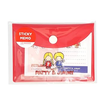 Amazon.co.jp: サンスター文具 サンリオ 付箋 ケース付き レトロ