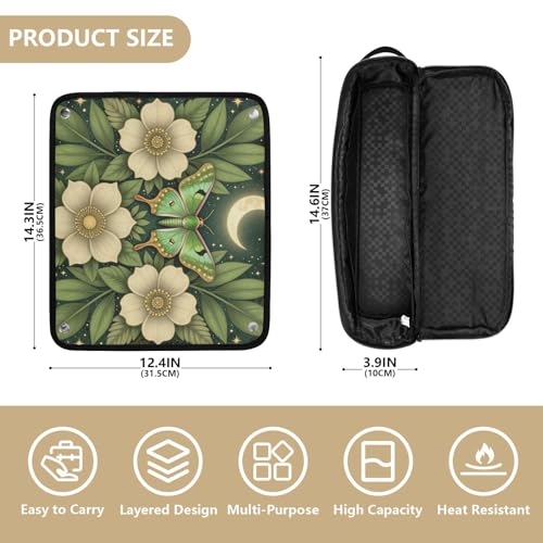 Bolsa de viaje para herramientas de cabello con protector térmico miniatura 4