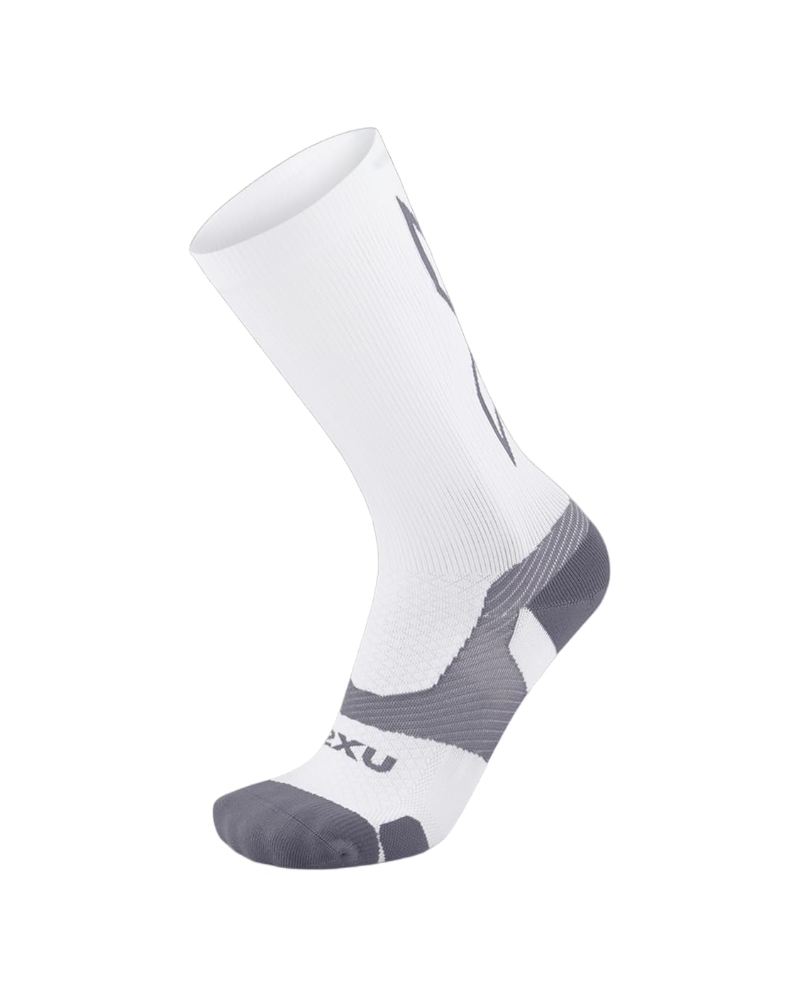 2XU Skarpety unisex Vect Crew - odprowadzające wilgoć, oddychające i wspierające skarpety sportowe