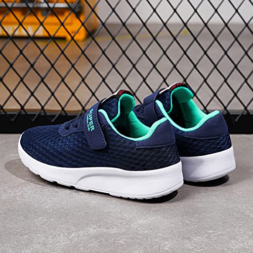 Eliogn Boys Girls Fashion Breathable Running Shoes Hook and Loop Casual Outdoor Sneakers Walking Shoes for Kids4