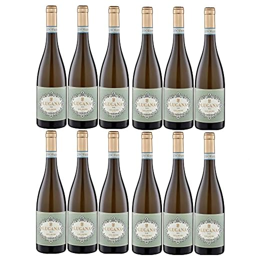 Delibori Authentique Lugana DOC Weißwein Wein trocken Italien (12 Flaschen)