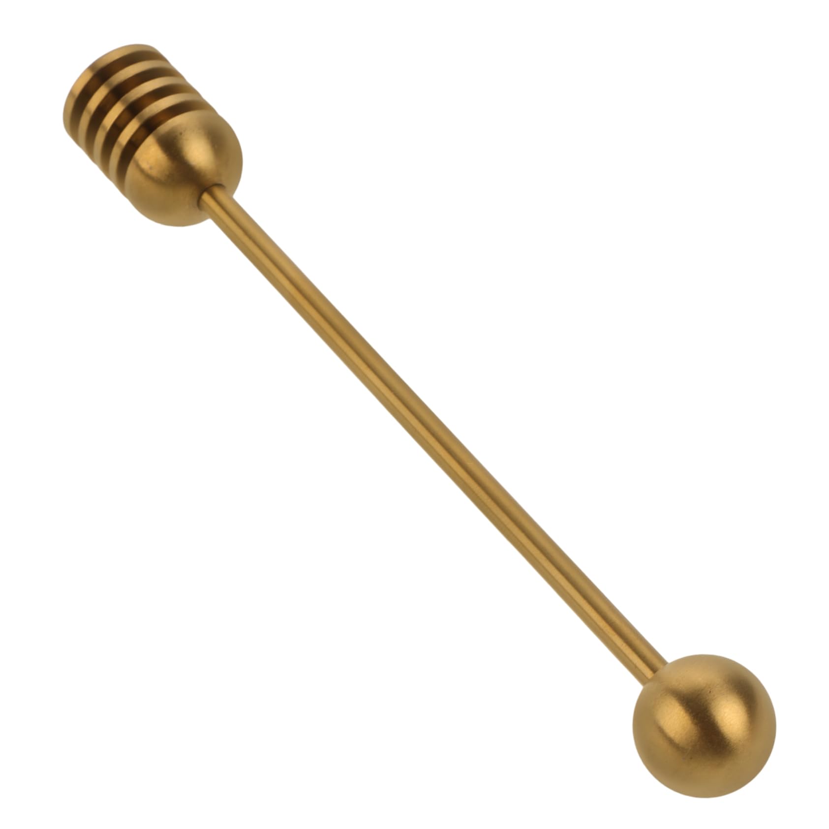 Unomor Metal Stick Honey Stirring Rod for Honey Jar Jam Syrup for Kitchen Use