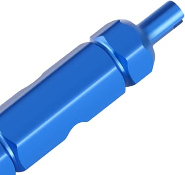Valve Core Remover Tool Kit Bike with Replacement Valve Core
