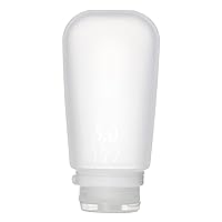 Vista 20 de Humangear GoToob+ Botellas de viaje de silicona recargables con tapa de cierre, Azul