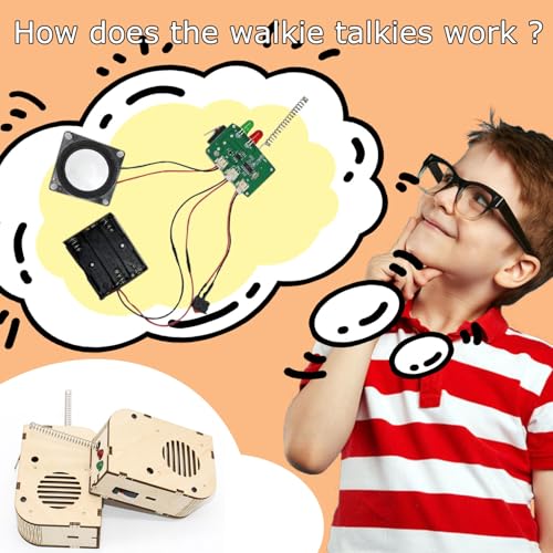 Reglory DJJ001 Stem Kits For Kids Walkie Talkies 8-10-12-14 thumb #1