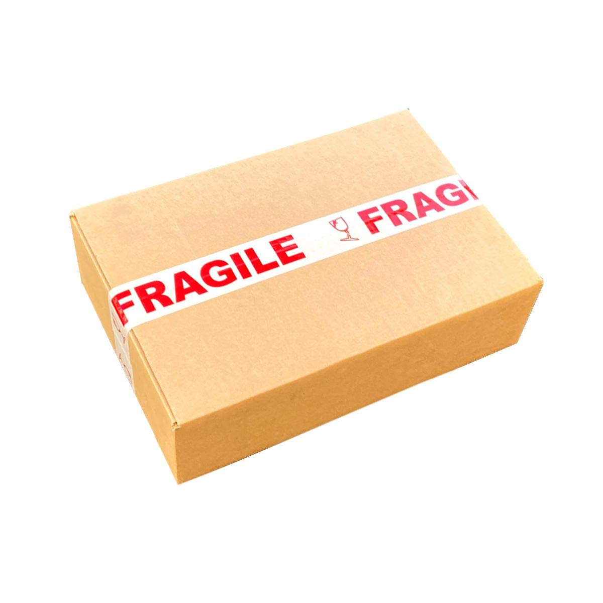 Progo® Fragile Handle with Care Packing Shipping Carton Box Sealing Tape, 2 inch x110 Yards. (6)