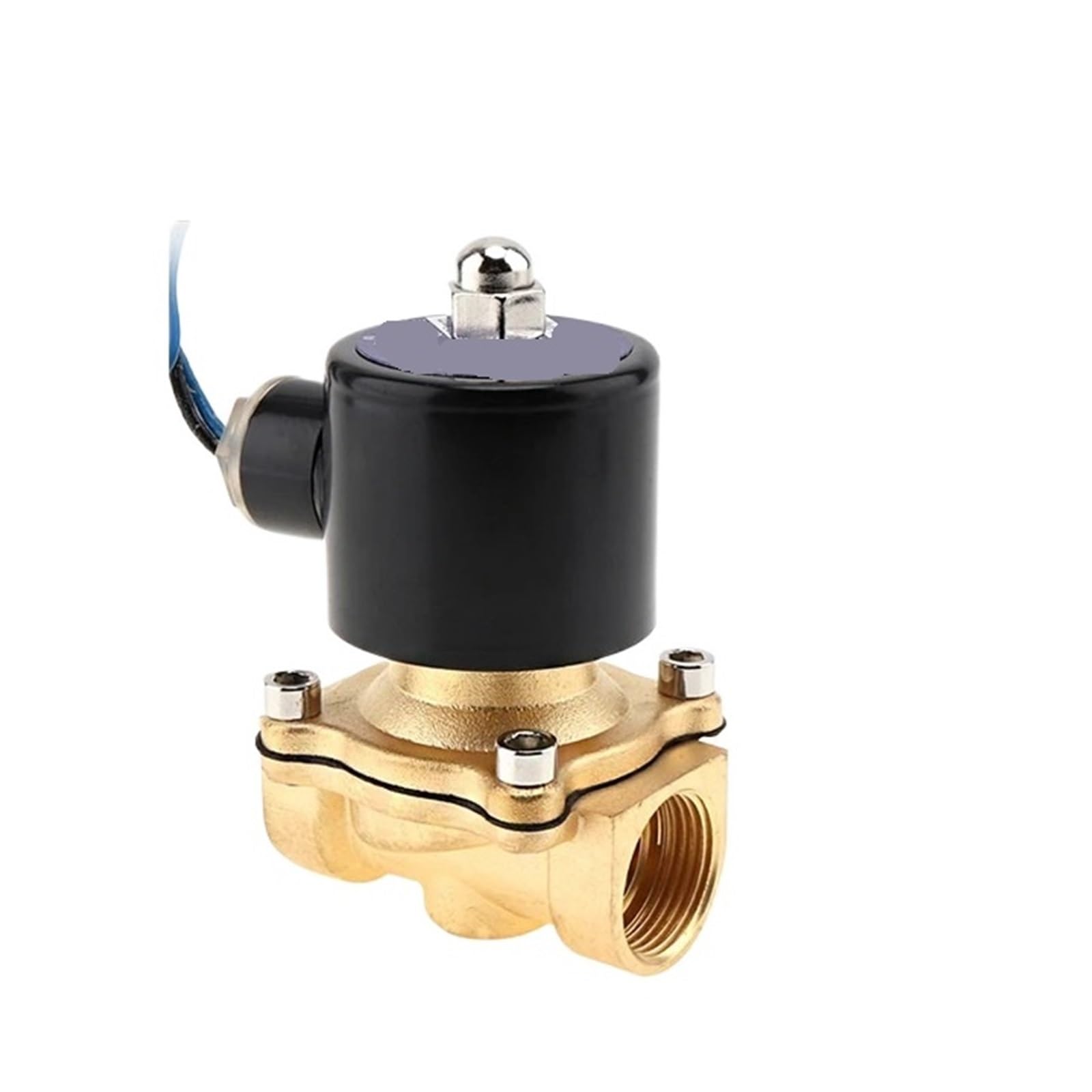 Électrovanne pneumatique haute étanchéité en laiton AC 220V 3/4