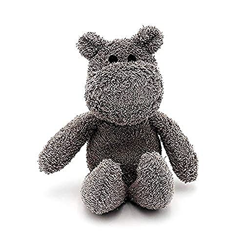 Image of Thermal-Aid Zoo — Microwavable Stuffed Animal — Happy The Hippo — Kids Hot and Cold Pain Relief