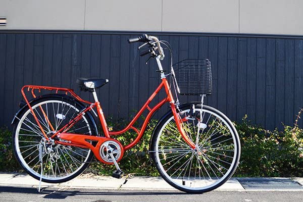 シティサイクル/ママチャリ 自転車（ブラック） Amazon | 自転車 シティサイクル ママチャリ cyma CURIOUS