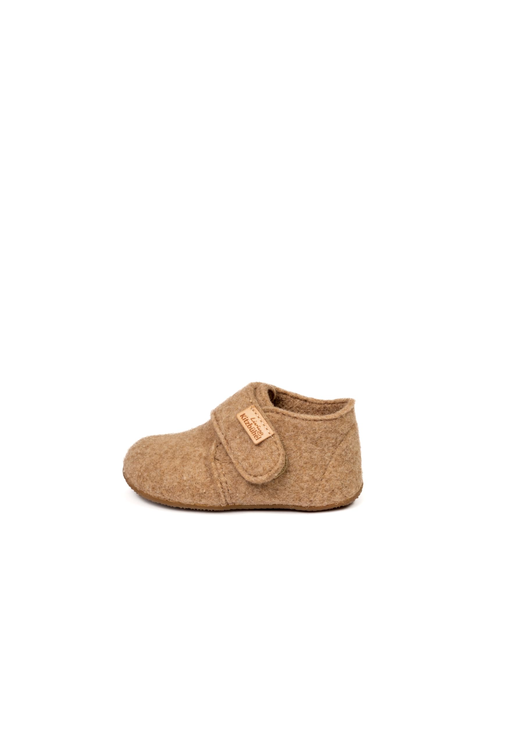 Living Kitzbühel Unisex Baby Babyklettschuh Filz unifarben