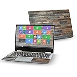 MightySkins Skin Compatible with Lenovo Yoga 720 13' (2017) - Gray Wood | Protective, Durable, and Unique Vinyl Decal wrap Cover | Easy to Apply, Remove, and Change Styles | Made in The USA