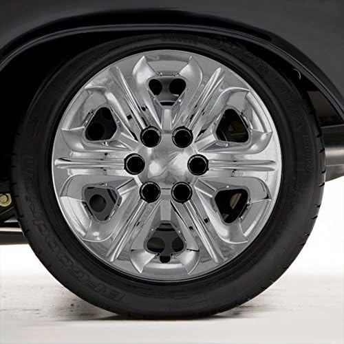Upgrade Your Auto Set of Four 17' Chrome Hubcap Wheel